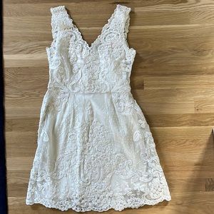 Yoana Baraschi ivory dress from Bhldn/Anthropologie